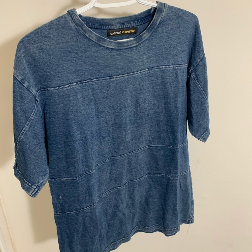 Gaspard Yurkievich All Blue Tee